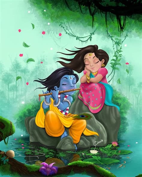 Free Cartoon Krishna Wallpaper Downloads, [100+] Cartoon Krishna ...