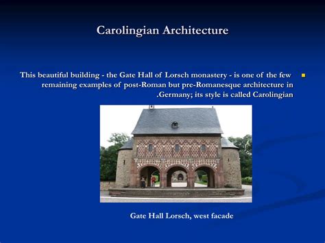 PPT - Carolingian Architecture PowerPoint Presentation, free download ...