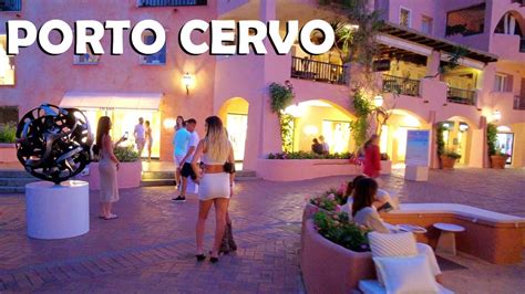 Porto Cervo, Sardinia, SUMMER night walking tour in 4k - YouTube