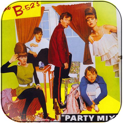 The B-52s Summer Of Love Album Cover Sticker Album Cover Sticker