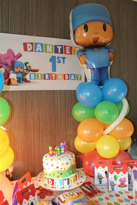 DIY Pocoyo Party! | Toddler birthday party, Toddler birthday party ...