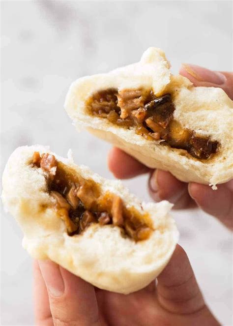 Chinese Steamed Buns With Bbq Pork Filling Recipe - newbritawaterchiller