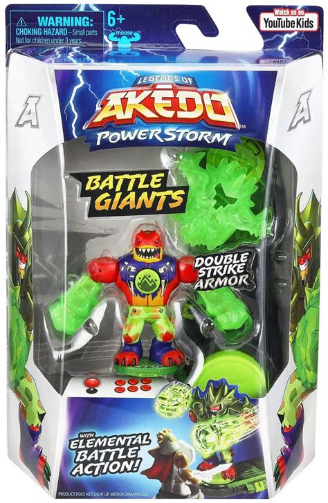 Legends of Akedo PowerStorm Battle Giants Tremor Fist Tailwhip Mini ...