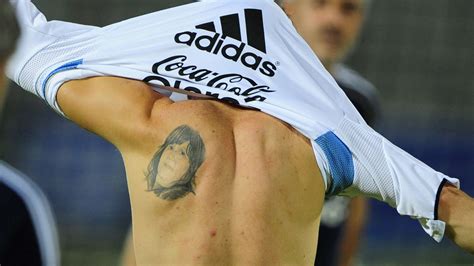 Messi Tattoo - Lionel Messi's new tattoo revealed on Instagram by ...