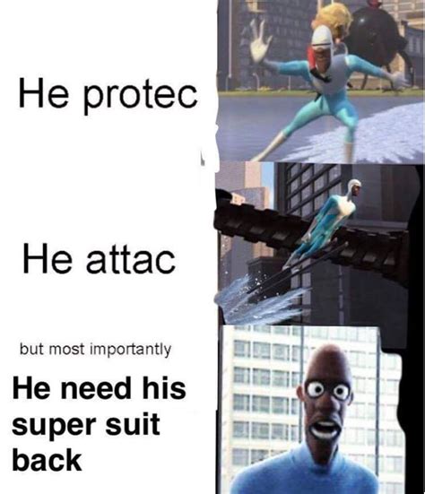 Frozone | He Protec but He Also Attac | Know Your Meme