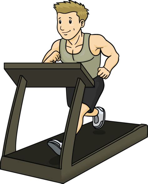 Exercising People Clipart