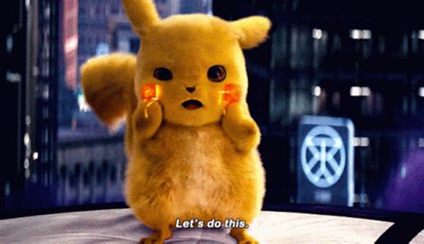 Detective Pikachu Lets Do This GIF – Detective Pikachu Lets Do This ...