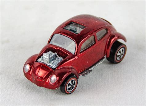 Near Mint Hot Wheels Redline 1967 Custom Volkswagen Beetle Diecast ...