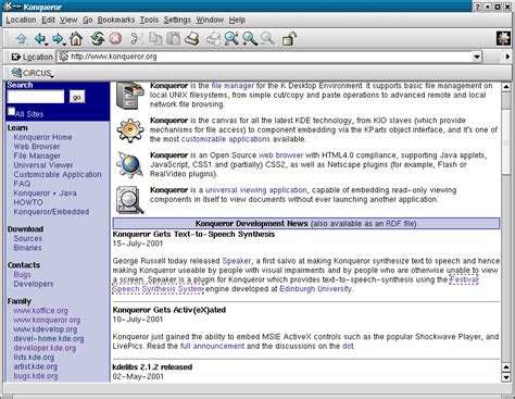 The Konqueror Web Browser | Download Scientific Diagram
