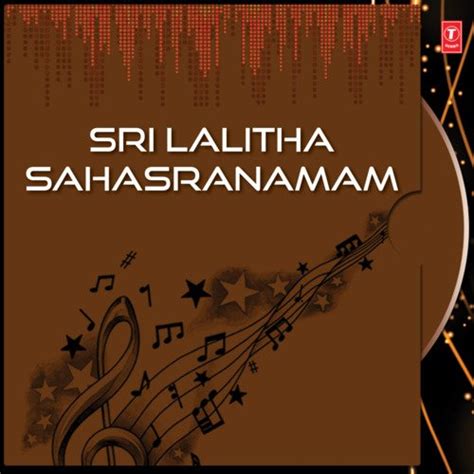 Sri Lalitha Sahasranamam Lyrics - Sri Lalitha Sahasranamam - Only on ...