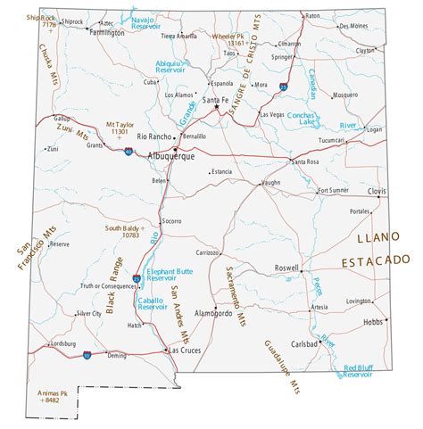 Map Of New Mexico Towns – Get Map Update