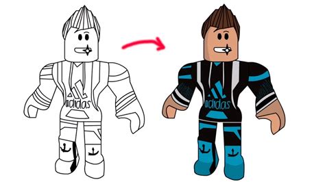 Roblox Avatar Drawing Easy