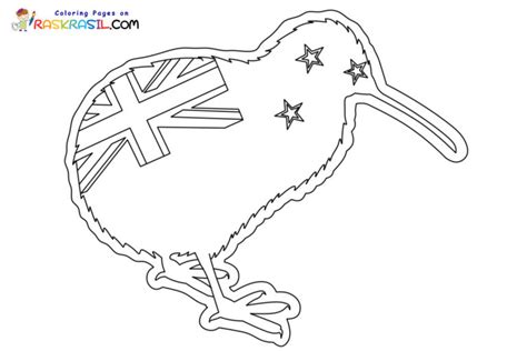 New Zealand Flag Coloring Page at getkimorablog Blog