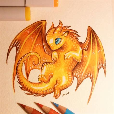 Pin on Dragons and other- my art