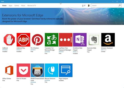 How to install Microsoft Edge extensions - gHacks Tech News