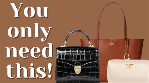 Old money bags that every elegant lady needs (only 3 bags) - YouTube