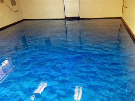 blue epoxy floor - Google Search | Metallic epoxy floor, Epoxy floor ...