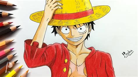 One Piece Color pencil anime art plandetransformacion.unirioja.es