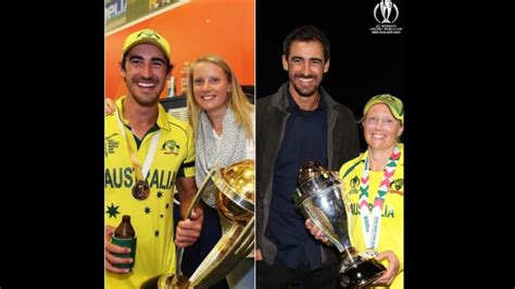 Cricket's power couple, Alyssa Healy and Mitchell Starc, have ...