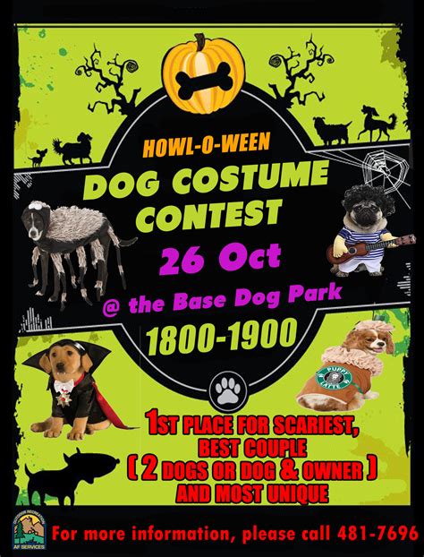 Howl-o-ween Dog Costume Contest — Altus FSS