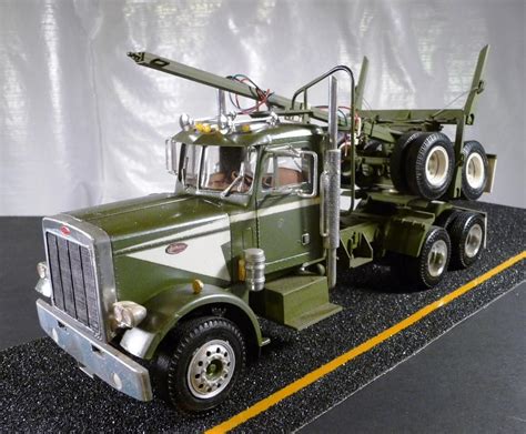 Peterbilt Logger. | Model truck kits, Plastic model cars, Chevy diesel ...