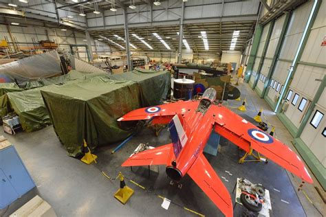 See behind the scenes at RAF Cosford conservation centre where planes ...