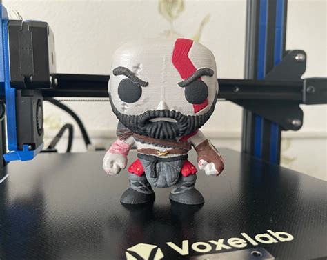 STL file FUNKO - KRATOS (GOD OF WAR) 👻・3D print design to download・Cults