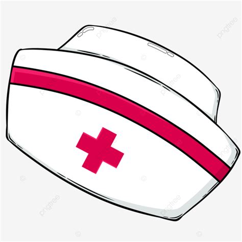 Cartoon Nurse Cap, Nurse Clipart, Cartoon Clipart, Cap Clipart PNG ...