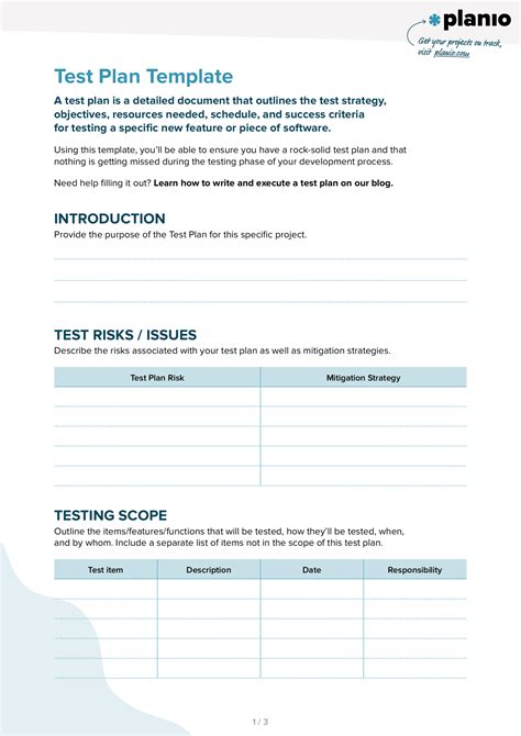 5 Steps to Create a Test Plan for Your New Feature Release (Free test ...