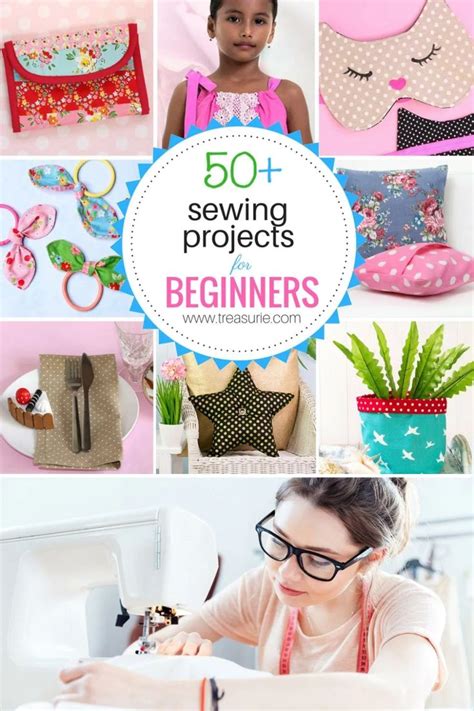 Sewing Projects for Beginners - 67+ Super Easy Ideas | TREASURIE ...