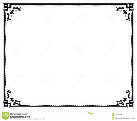 The stunning Certificate Border Vector Free Download At Getdrawings ...