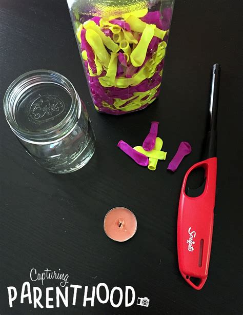 Water Balloon in a Jar Experiment • Capturing Parenthood