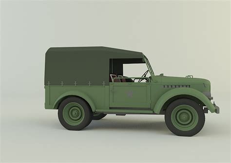 3D Soviet Off-road Vehicles GAZ-69 Model - TurboSquid 2069477