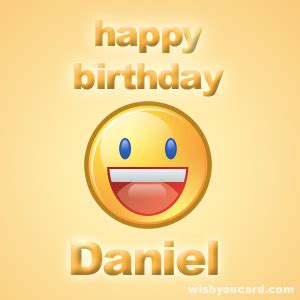 Happy Birthday Daniel Free e-Cards