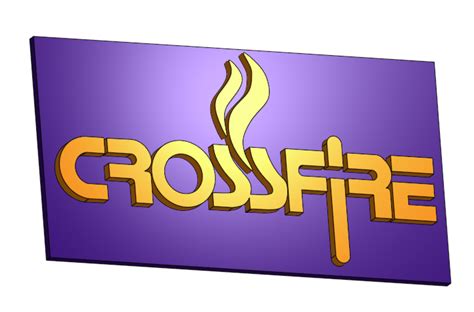 CROSSFIRE LOGO by Master Gadget | Download free STL model | Printables.com