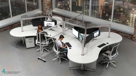 The Modern Cubicle and Hot Desking - Modern Office Furniture