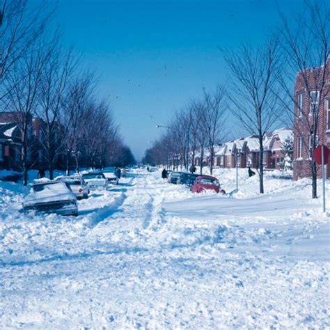 40 Amazing Color Pics Capture Chicago During the 1967 Blizzard ...