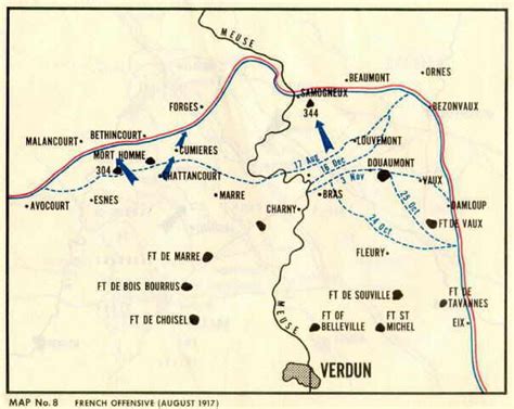 Battle Of Verdun Maps