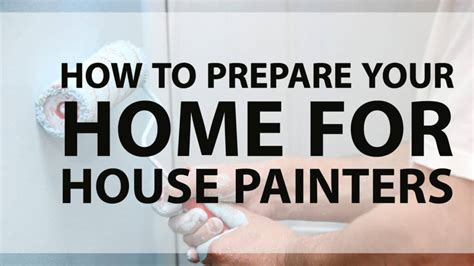 How To Prepare Your Home For House Painters - Creative Finishes Painting