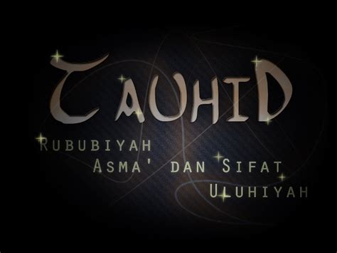 TAUHID | BELAJAR ISLAM