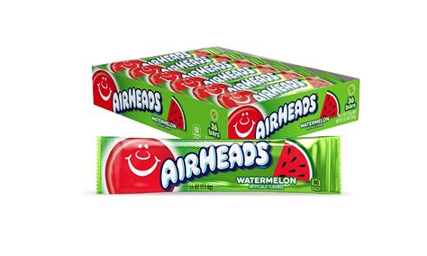 Buy Airheads Candy, Watermelon Flavor, Individually Wrapped Full Size ...