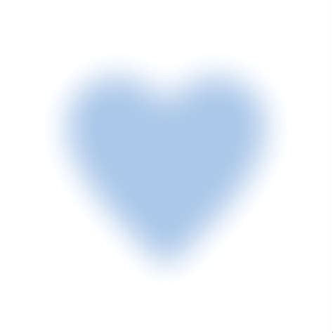 a blue heart on a white background