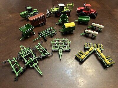 Huge Lot Ertl Farm Tractors And Implements 1/64 Scale | eBay