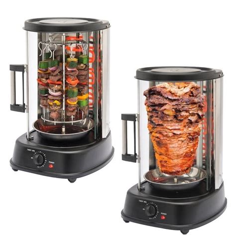 Cook Shawarma and Gyros at Home with This Vertical Rotisserie Cooker