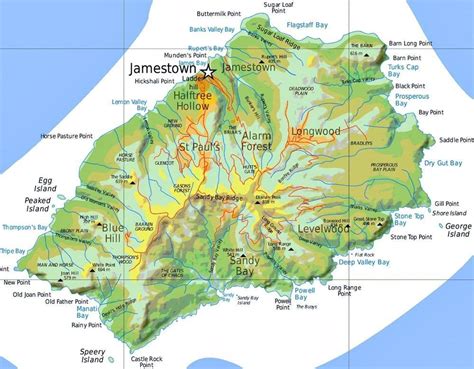 Saint Helena Island (Jamestown, St Helena UK) cruise port schedule ...