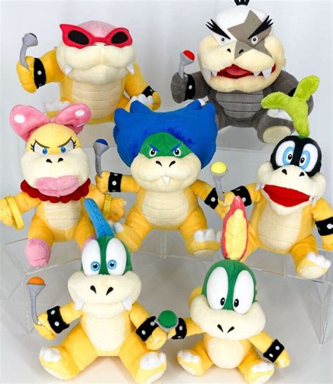 Koopalings Plush Doll Set SUPER MARIO ALL STAR COLLECTION | eBay