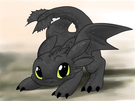 Toothless Dragon Cartoon Drawing : Toothless Zilleniose Krokmou Sxy ...