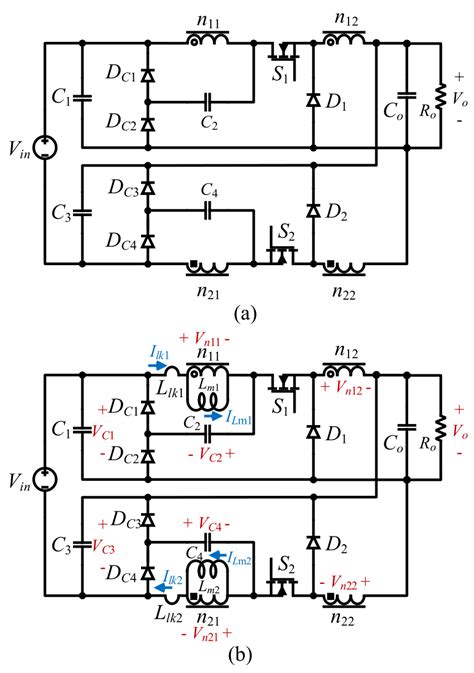 Proposed ultra-high step-down converter (a) Proposed converter, (b) the ...