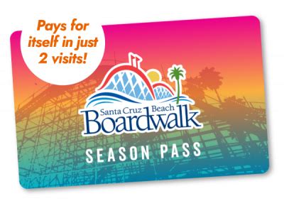 Santa Cruz Beach Boardwalk Ride Tickets and Season Pass Info