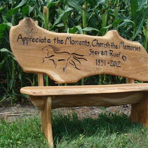 10 best Memorial Bench images on Pinterest | Benches, Backyard ideas ...